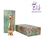 گلدان صراحی مس و خاتم با جعبه هاردباکس
