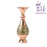 گلدان صراحی مس و خاتم با جعبه هاردباکس