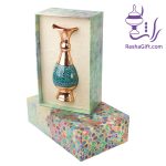 گلدان صراحی فیروزه کوبی با جعبه هاردباکس