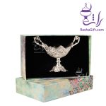 ست کشکول نقلی ملیله کاری در جعبه هاردباکس