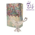 ست کشکول نقلی ملیله کاری در جعبه هاردباکس