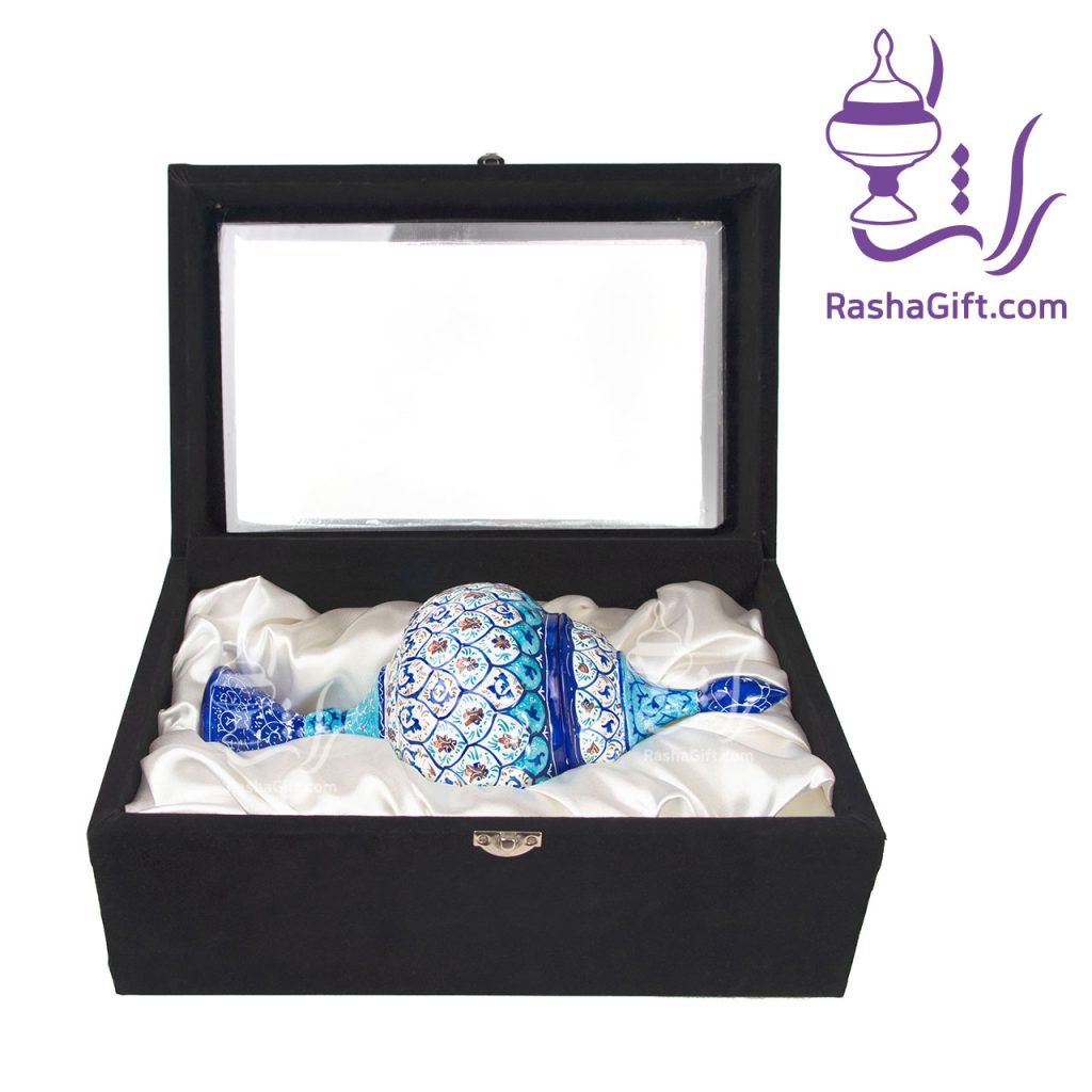 شکلات خوری میناکاری با جعبه جیر
