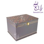 آجیل خوری مس و فیروزه اعلا با جعبه ترمه