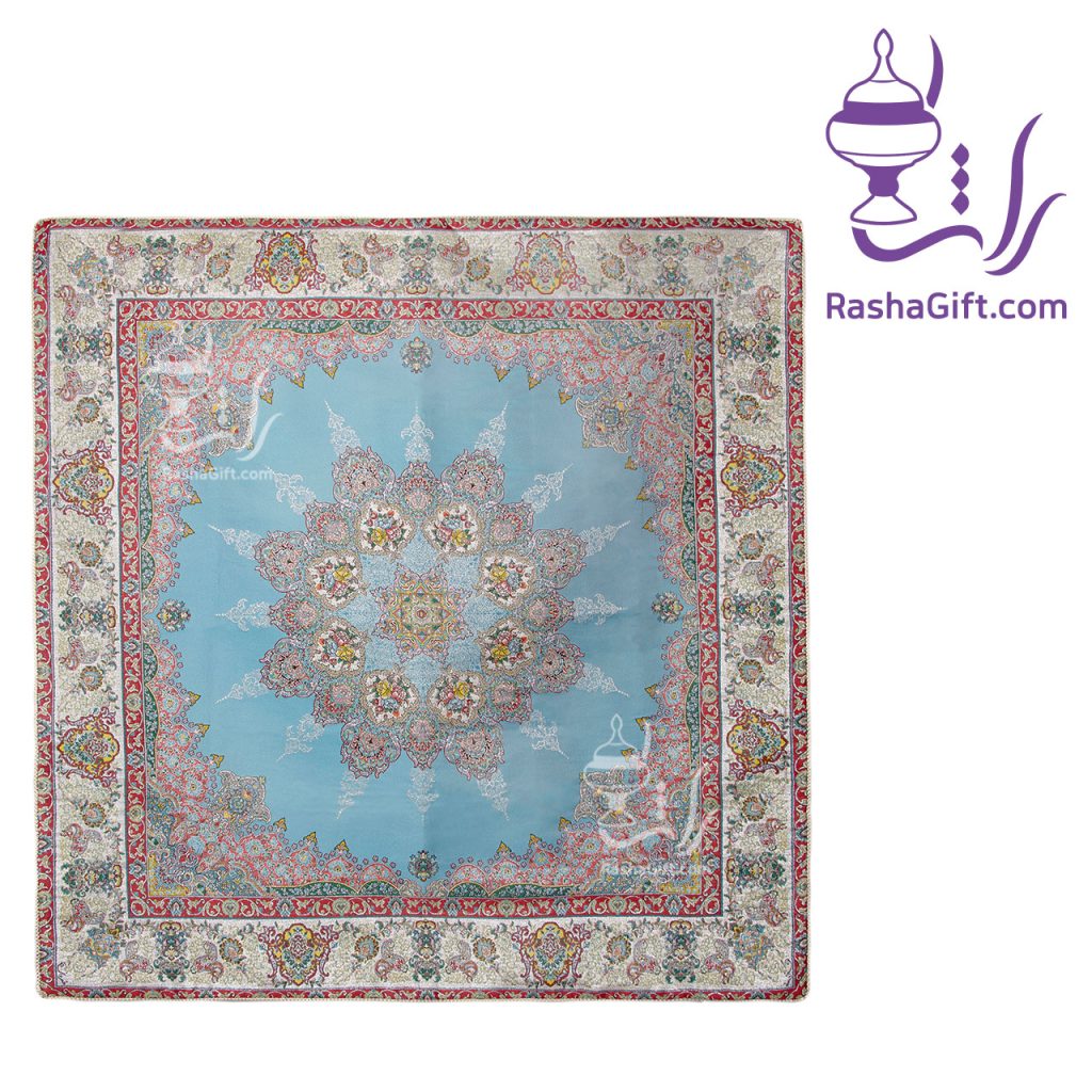 ترمه ابریشم 7 رنگ در جعبه هاردباکس طرح سنگ