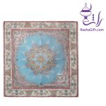 ترمه ابریشم 7 رنگ در جعبه هاردباکس طرح سنگ