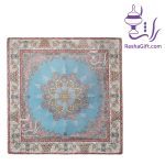 ترمه ابریشم 7 رنگ در جعبه لولایی طرح میناکاری