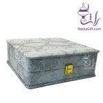 گنجینه زعفران 2 در جعبه متوسط چوب و چرم
