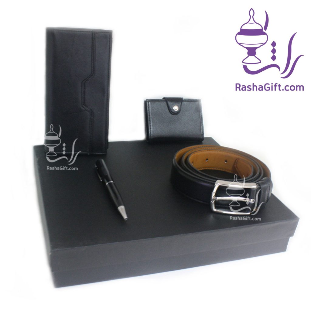 ست چرم طبیعی مردانه 1