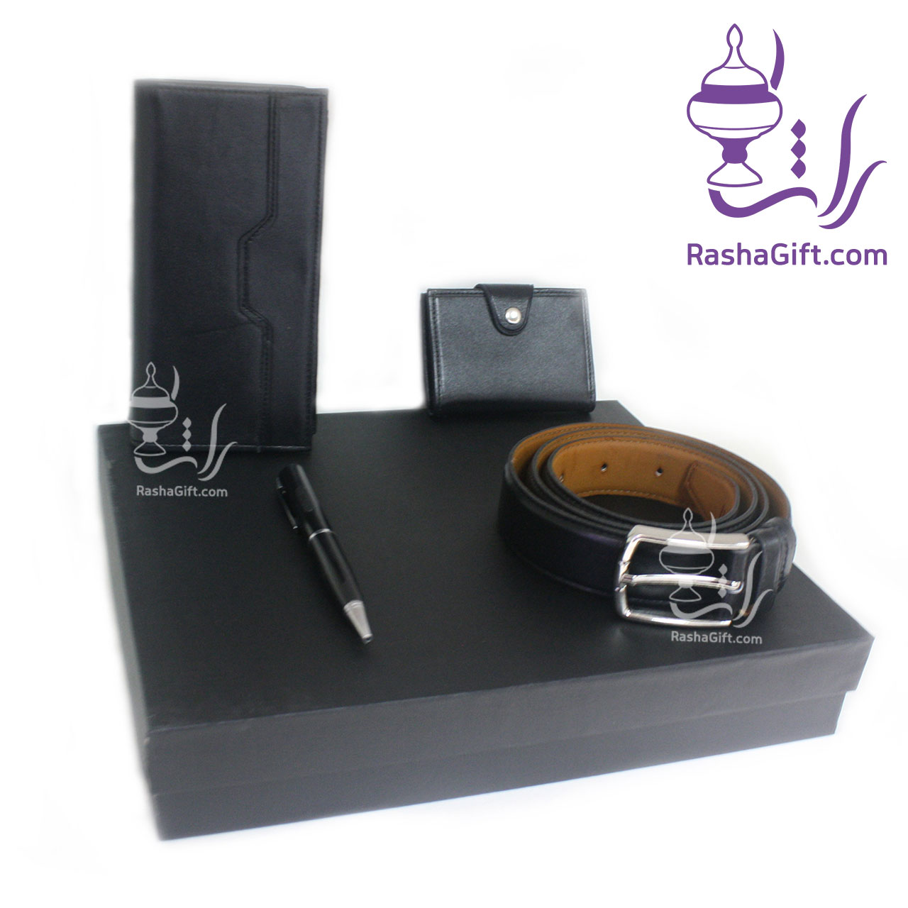 38304 ست چرم طبیعی مردانه 1