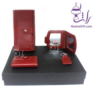 ست چرم طبیعی زنانه 1
