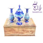ست آذین میناکاری با جعبه هاردباکس