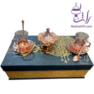 ست چایخوری دو نفره مسی