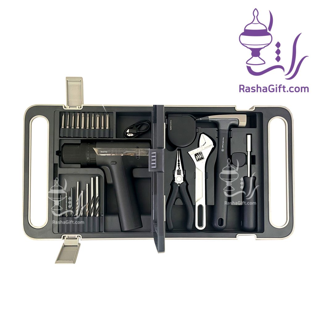 جعبه ابزار شیائومی به همراه دریل شارژی