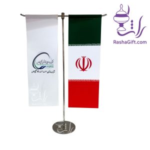 پرچم رومیزی مدل تی T با طرح دلخواه